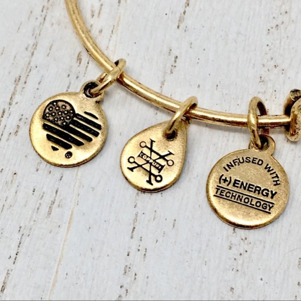 ALEX & ANI 2018 Graduation Cap Charm Bangle - Picture 3 of 6